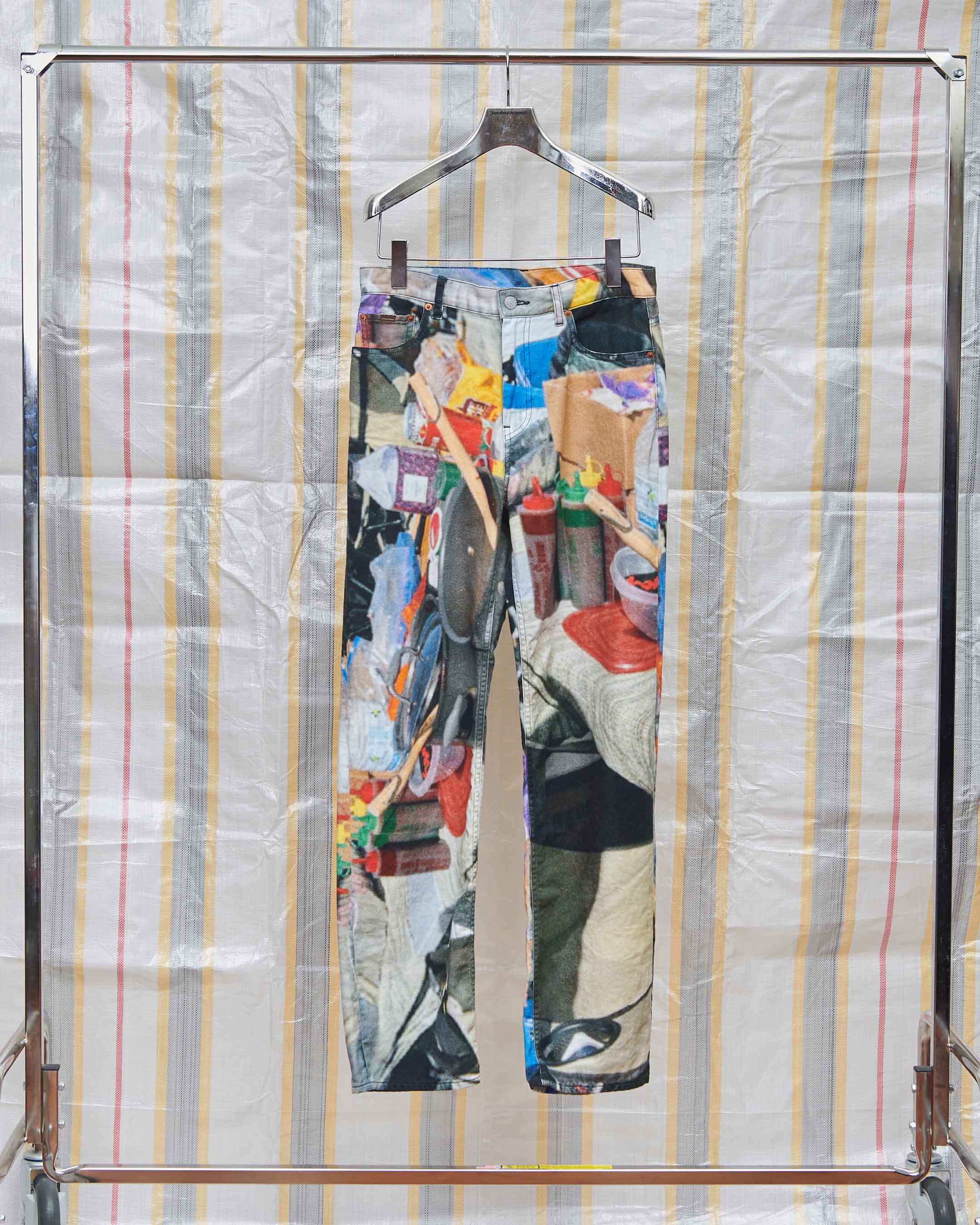 KTX6A-PT02〈GRAPHIC PANTS〉GARAGE