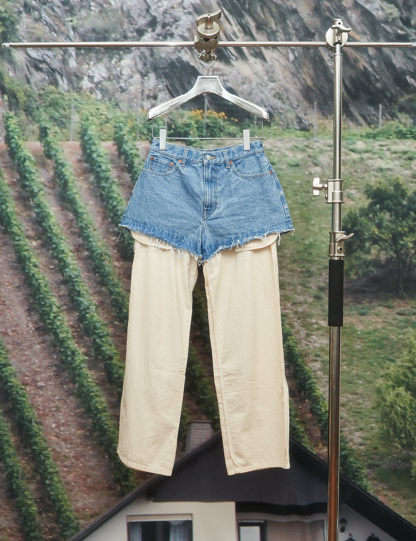 KT24S-PT02〈Layered Denim Pants〉