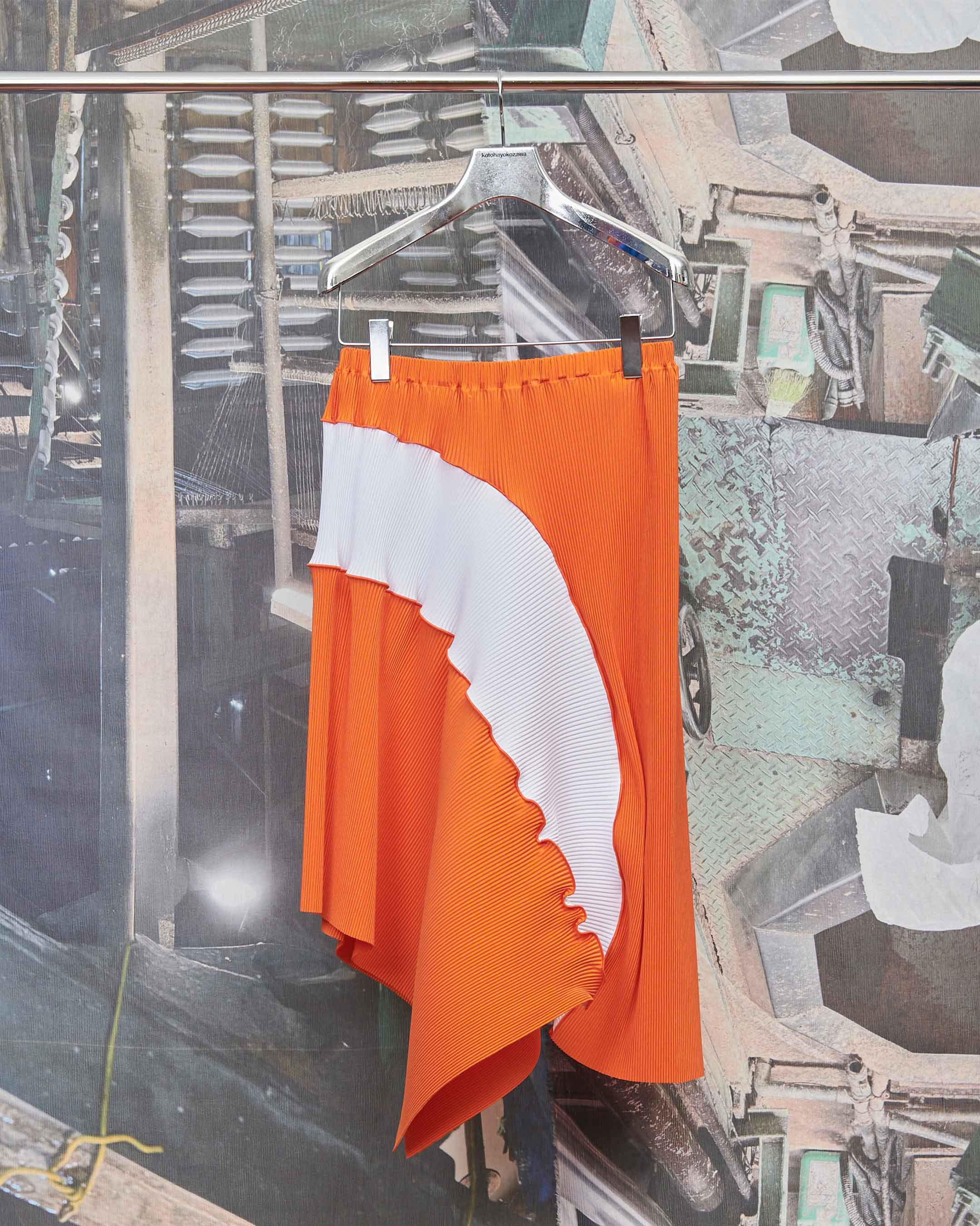 TDX6A-FT04〈ARCH SKIRT〉ORANGE