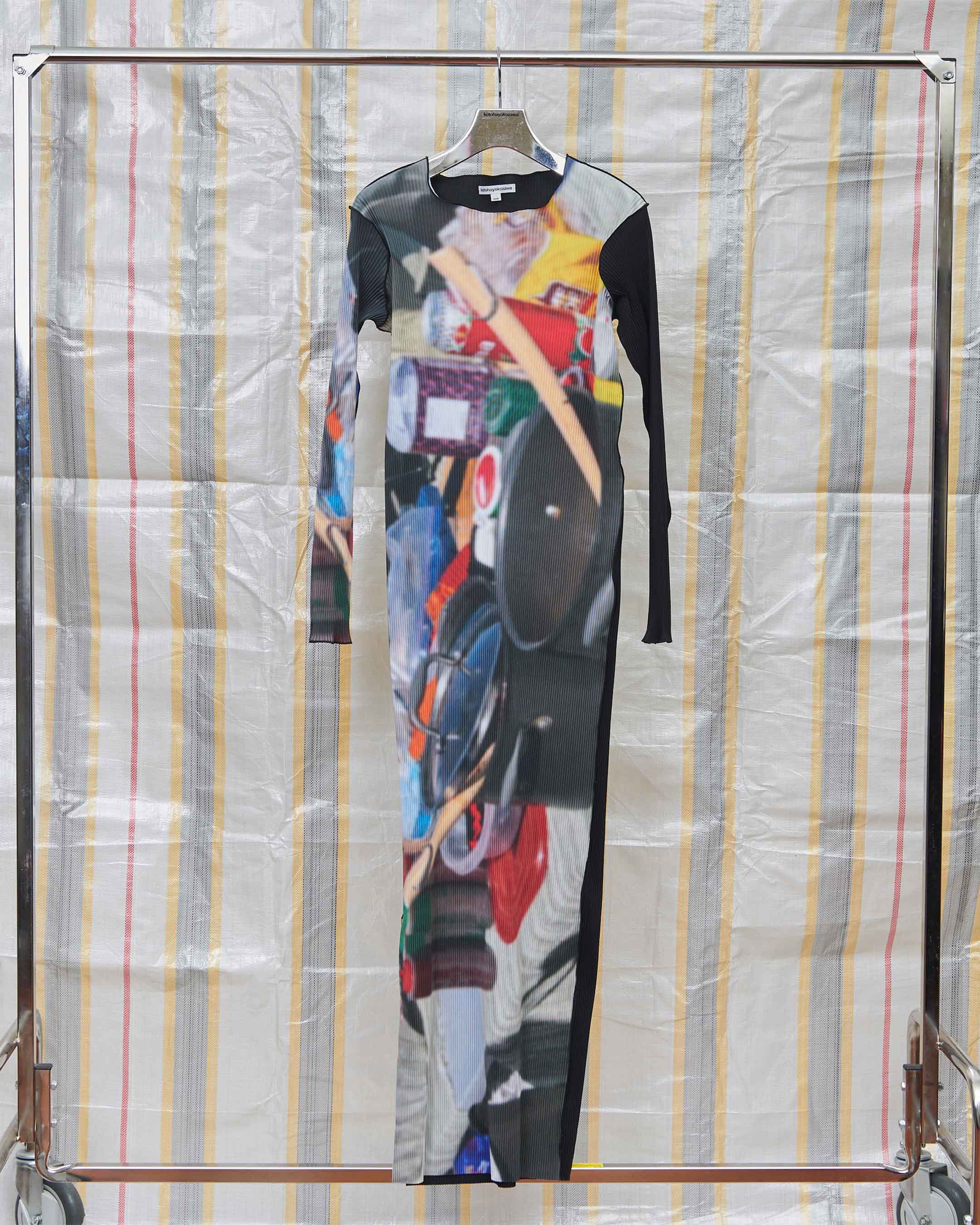 TDX6A-GR03〈FOOD GRAPHIC DRESS〉GARAGE