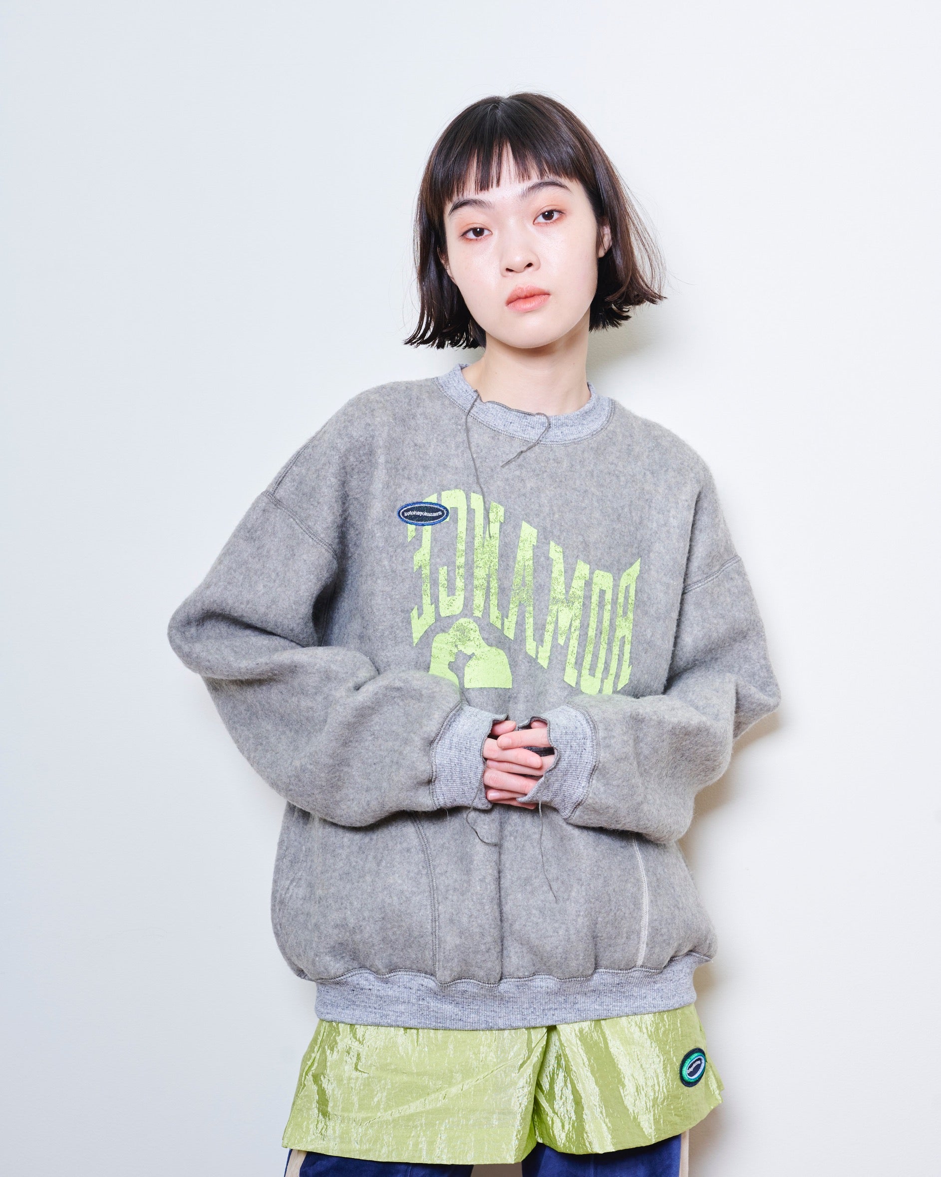 KT22A-CL01 【Reversible sweat shirt】#GRAY – kotohayokozawa